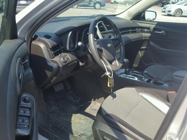 1G11C5SL0FU134873 - 2015 CHEVROLET MALIBU 1LT SILVER photo 9