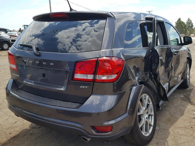 3C4PDDEG7HT704047 - 2017 DODGE JOURNEY GT GRAY photo 4