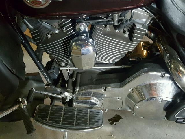 1HD1FCW1X5Y626571 - 2005 HARLEY-DAVIDSON FLHTCUI Бордовый фото 7