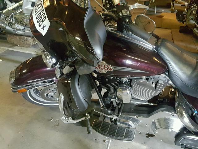 1HD1FCW1X5Y626571 - 2005 HARLEY-DAVIDSON FLHTCUI BURGUNDY photo 9