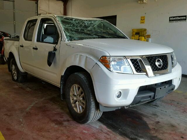 1N6AD0EV0FN728441 - 2015 NISSAN FRONTIER S WHITE photo 1