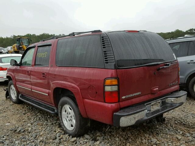 1GNEC16Z04J129968 - 2004 CHEVROLET C1500 SUBU BURGUNDY photo 3