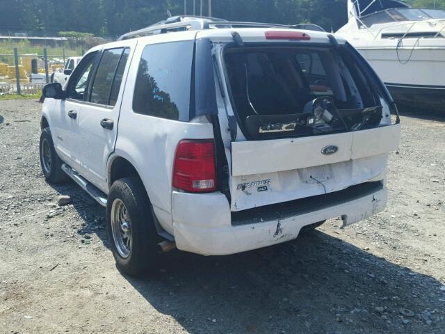 1FMZU63K44ZA84977 - 2004 FORD EXPLORER X WHITE photo 3