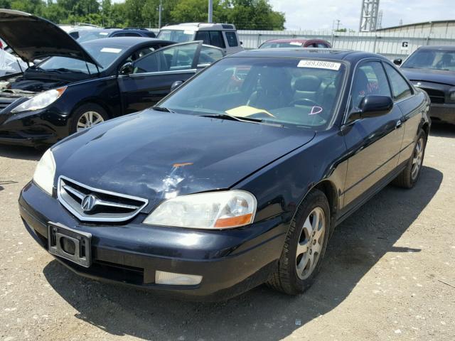 19UYA42401A022066 - 2001 ACURA 3.2CL BLACK photo 2