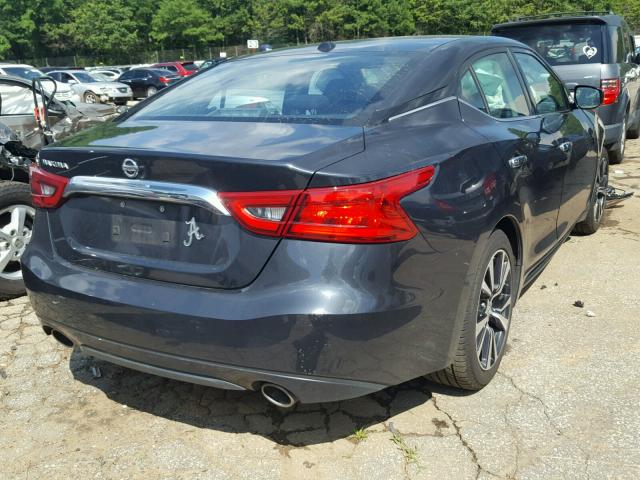 1N4AA6AP4GC446330 - 2016 NISSAN MAXIMA 3.5 BLUE photo 4