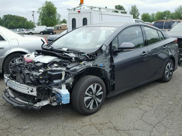 JTDKARFP1H3026390 - 2017 TOYOTA PRIUS PRIM 灰色 照片 2
