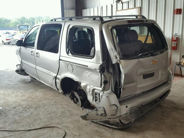 1GNDV33W37D170111 - 2007 CHEVROLET UPLANDER L 银色 照片 3