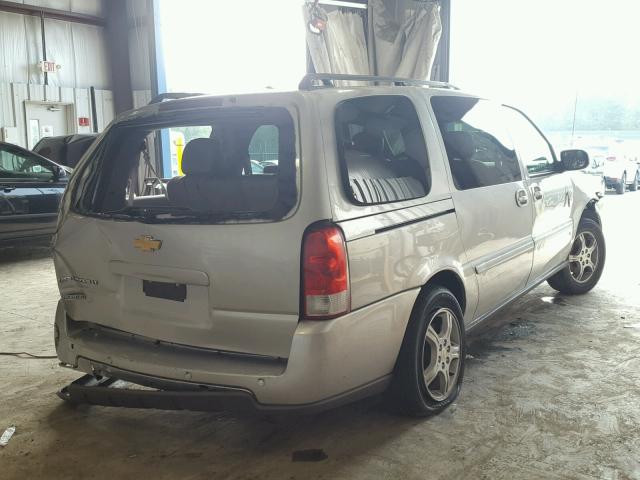 1GNDV33W37D170111 - 2007 CHEVROLET UPLANDER L 银色 照片 4