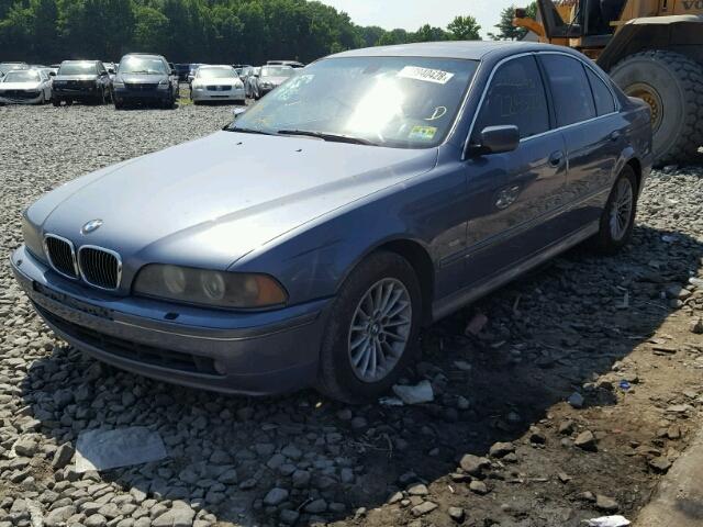 WBADN63403GN88625 - 2003 BMW 540 I AUTO BLUE photo 2
