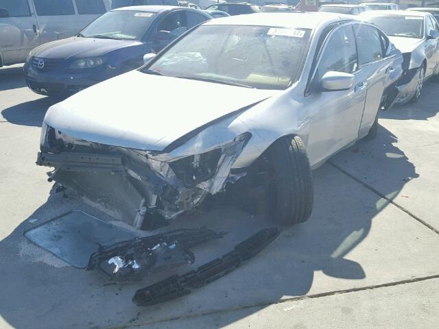 1HGCP3F82CA013338 - 2012 HONDA ACCORD EXL SILVER photo 2