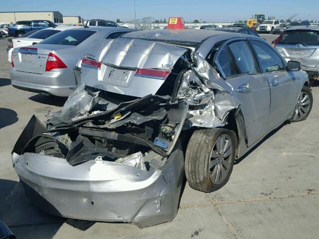 1HGCP3F82CA013338 - 2012 HONDA ACCORD EXL SILVER photo 4