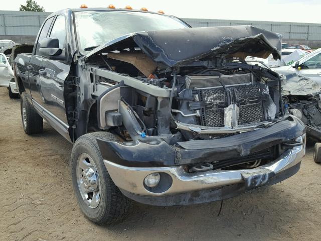 3D7KU28C94G245829 - 2004 DODGE RAM 2500 S BLACK photo 1