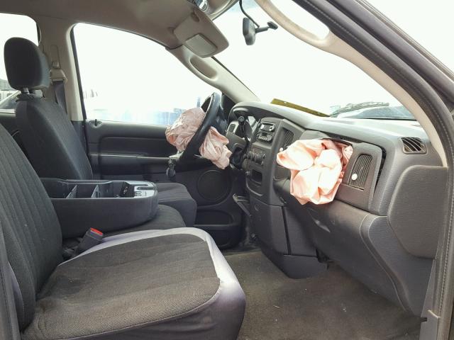 3D7KU28C94G245829 - 2004 DODGE RAM 2500 S BLACK photo 5