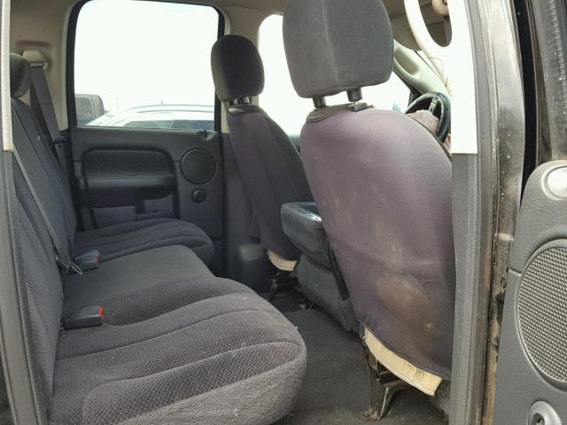 3D7KU28C94G245829 - 2004 DODGE RAM 2500 S BLACK photo 6