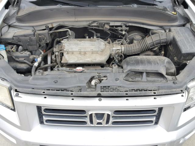 2HJYK16546H518201 - 2006 HONDA RIDGELINE SILVER photo 7