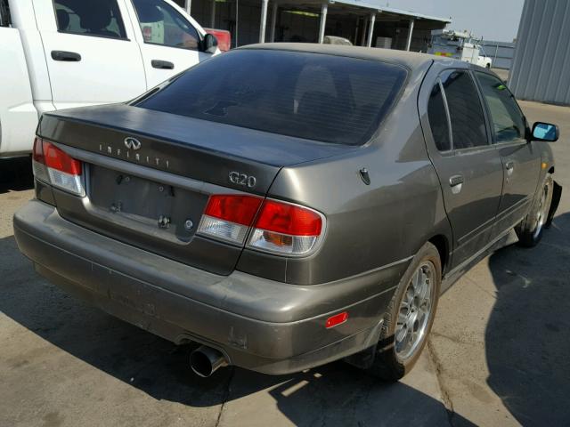 JNKCP11A7YT301072 - 2000 INFINITI G20 CHARCOAL photo 4