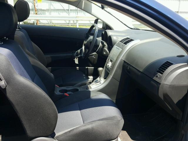 JTKDE177X50011776 - 2005 TOYOTA SCION TC 蓝色 照片 5