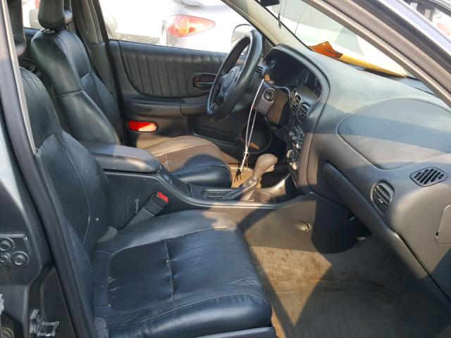 1G2WP52K51F170147 - 2001 PONTIAC GRAND PRIX GRAY photo 5