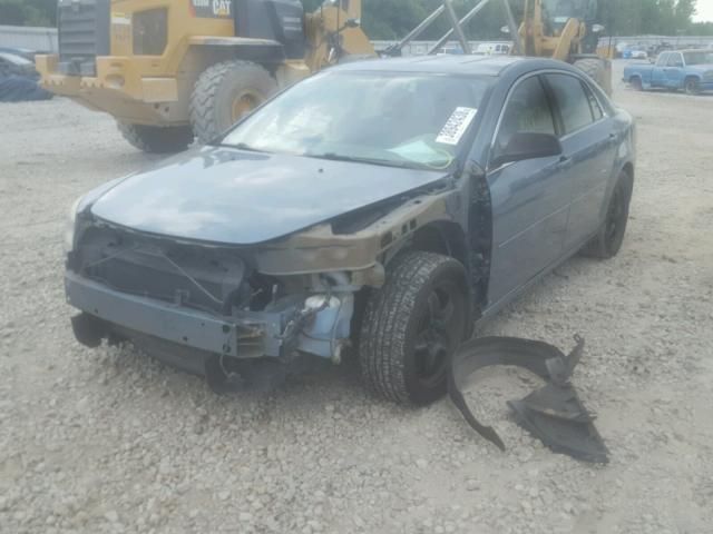 1G1ZG57B69F153976 - 2009 CHEVROLET MALIBU LS მწვანე ფოტო 2