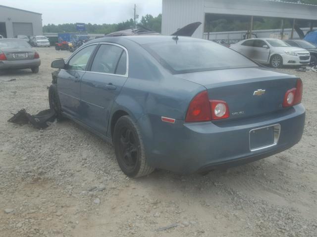 1G1ZG57B69F153976 - 2009 CHEVROLET MALIBU LS მწვანე ფოტო 3
