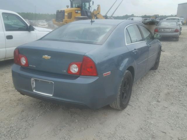1G1ZG57B69F153976 - 2009 CHEVROLET MALIBU LS მწვანე ფოტო 4
