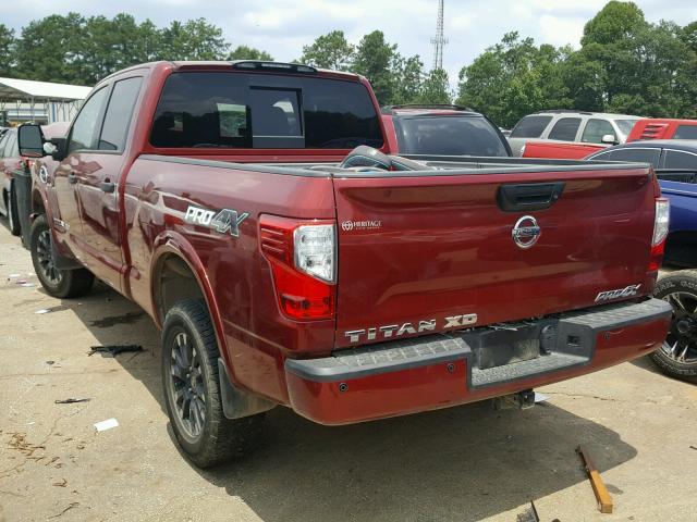 1N6BA1F41GN513435 - 2016 NISSAN TITAN XD S RED photo 3