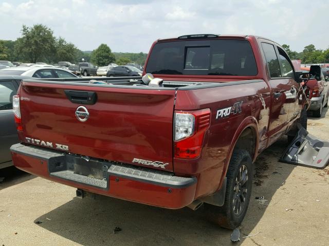 1N6BA1F41GN513435 - 2016 NISSAN TITAN XD S RED photo 4