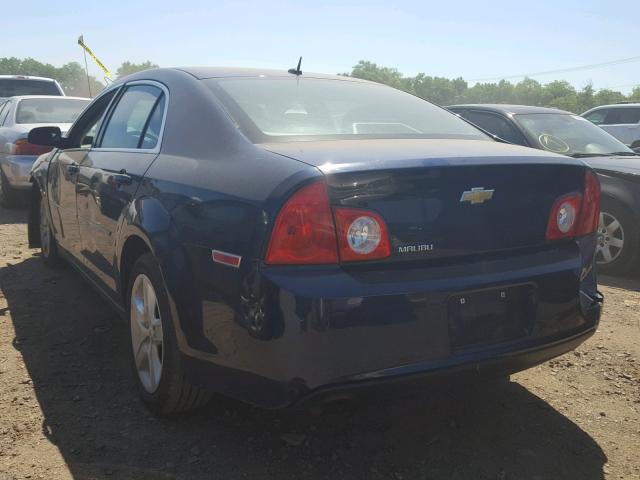 1G1ZB5E15BF210716 - 2011 CHEVROLET MALIBU LS ლურჯი ფოტო 3