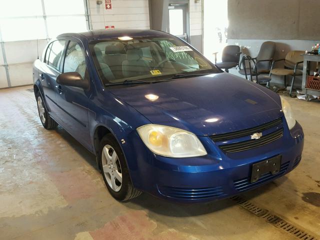 1G1AK52F657527254 - 2005 CHEVROLET COBALT BLUE photo 1