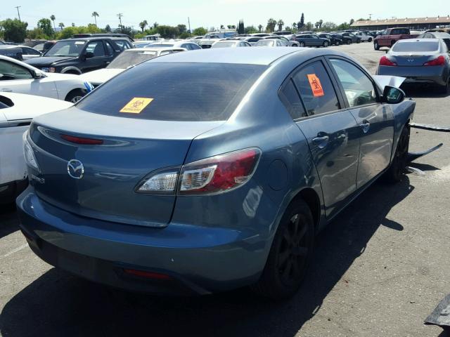 JM1BL1VG8B1468986 - 2011 MAZDA 3 I BLUE photo 4