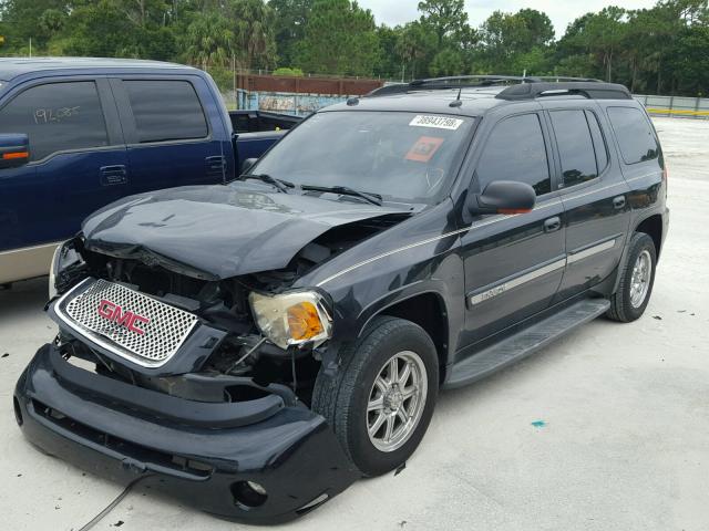 1GKES16S246231312 - 2004 GMC ENVOY XL BLACK photo 2