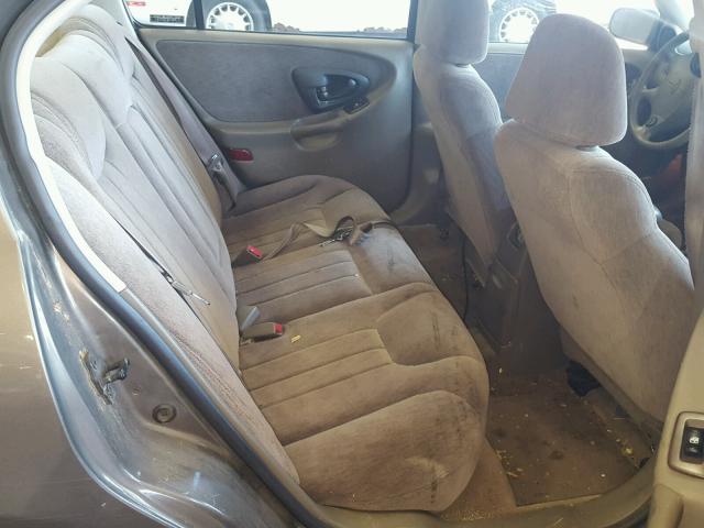 1G1NE52M9X6215588 - 1999 CHEVROLET MALIBU LS BROWN photo 6