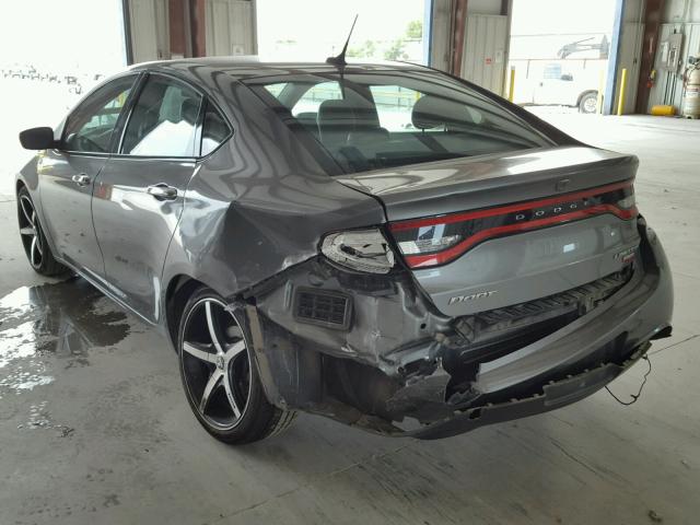 1C3CDFCH4DD703254 - 2013 DODGE DART LIMIT SILVER photo 3