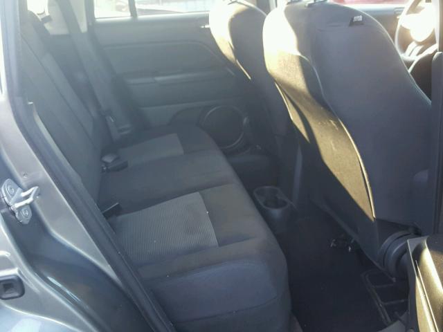 1C4NJCBA8ED594153 - 2014 JEEP COMPASS SP GRAY photo 6