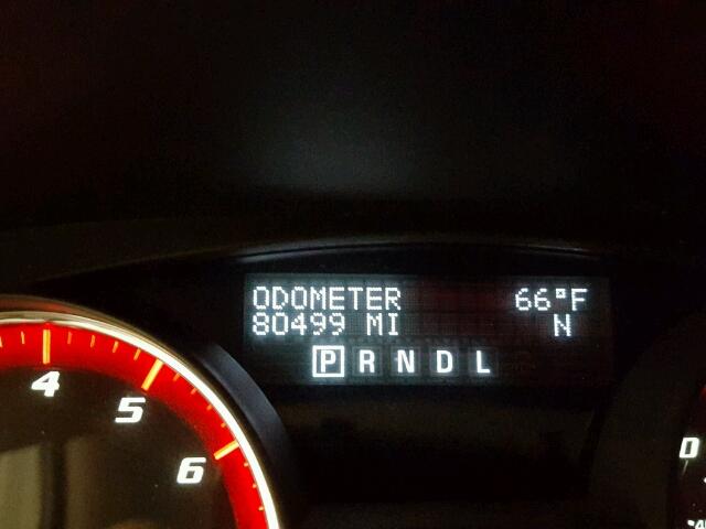 1GKLVMED7AJ116779 - 2010 GMC ACADIA SLT წითელი ფოტო 8