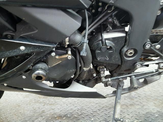 JKAZX4R149A004141 - 2009 KAWASAKI ZX600 R BLACK photo 6