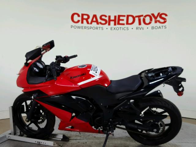 JKAEXMJ10CDAB7533 - 2012 KAWASAKI EX250 J RED photo 5