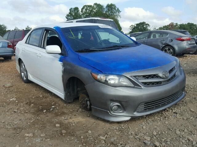 5YFBU4EE8DP177268 - 2013 TOYOTA COROLLA BA WHITE photo 1