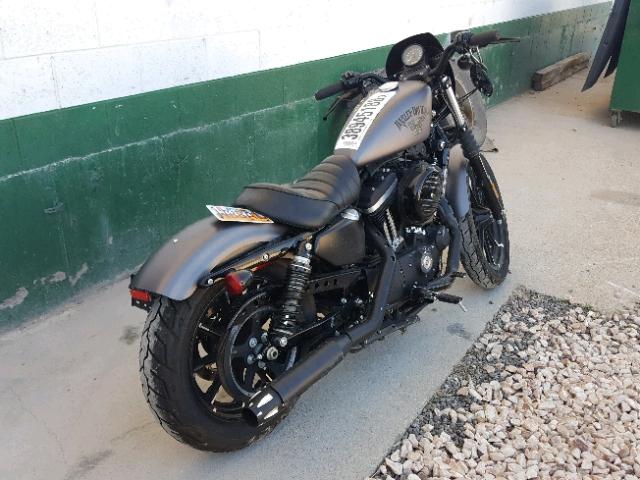 1HD4LE218HC407228 - 2017 HARLEY-DAVIDSON XL883 IRON BLACK photo 4