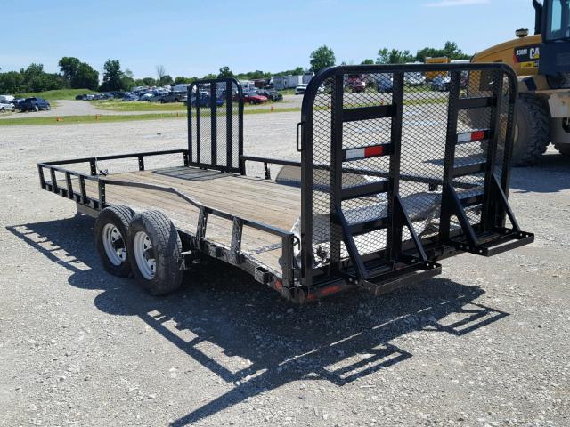 3CVU81820H2563085 - 2017 UTILITY TRAILER BLACK photo 3