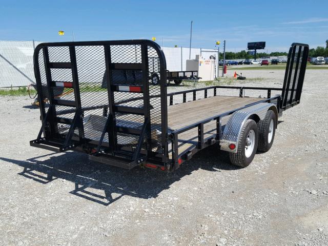 3CVU81820H2563085 - 2017 UTILITY TRAILER BLACK photo 4