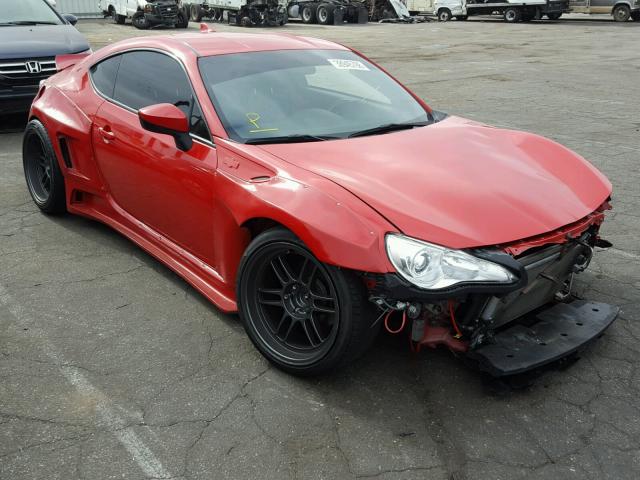 JF1ZNAA10G9703969 - 2016 TOYOTA SCION FR-S RED photo 1