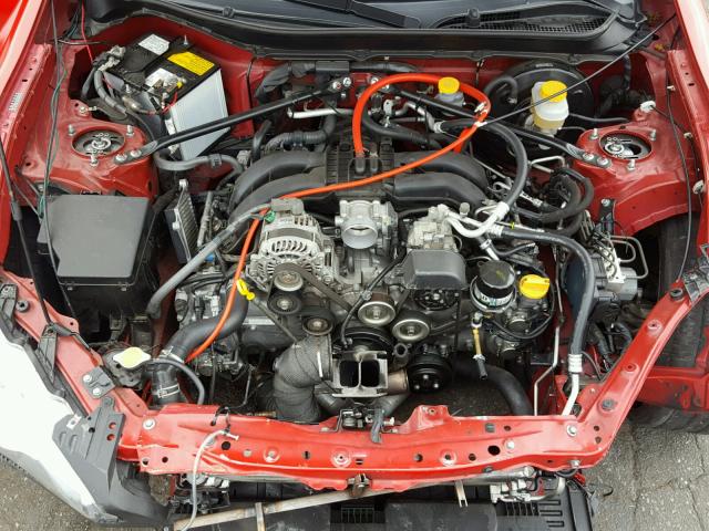 JF1ZNAA10G9703969 - 2016 TOYOTA SCION FR-S RED photo 7