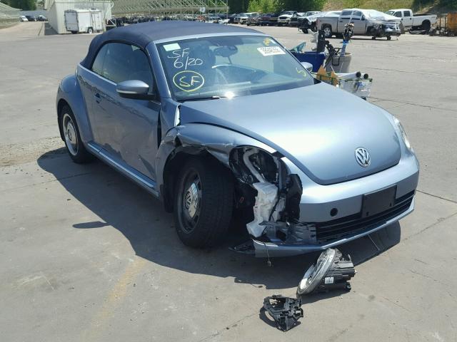 3VW507ATXGM812904 - 2016 VOLKSWAGEN BEETLE S/S 蓝色 照片 1