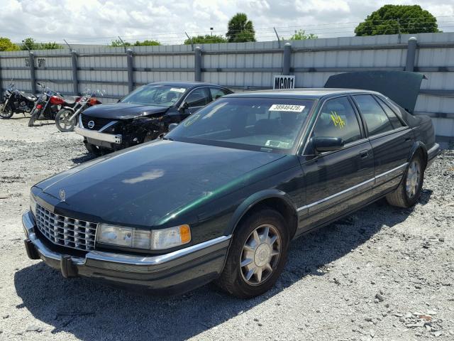 1G6KS52Y4TU813991 - 1996 CADILLAC SEVILLE SL GREEN photo 2