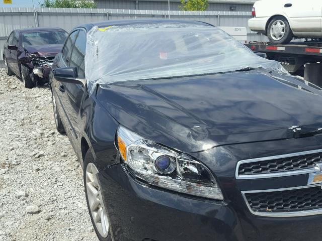 1G11D5SR5DF292144 - 2013 CHEVROLET MALIBU 1LT BLACK photo 9