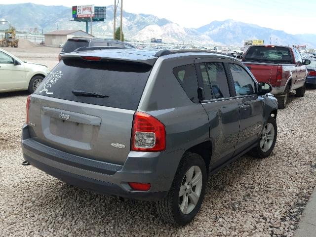 1J4NF1FB3BD230110 - 2011 JEEP COMPASS SP GRAY photo 4