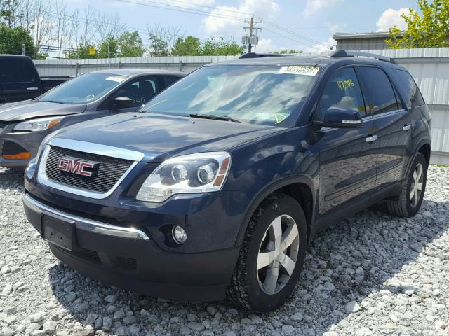 1GKKRREDXBJ166252 - 2011 GMC ACADIA SLT ლურჯი ფოტო 2