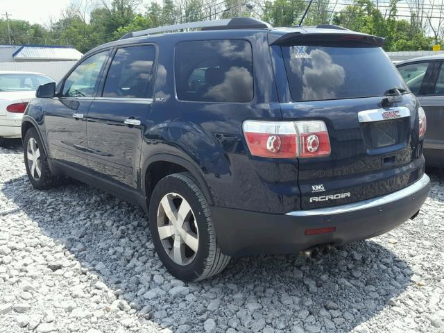 1GKKRREDXBJ166252 - 2011 GMC ACADIA SLT ლურჯი ფოტო 3