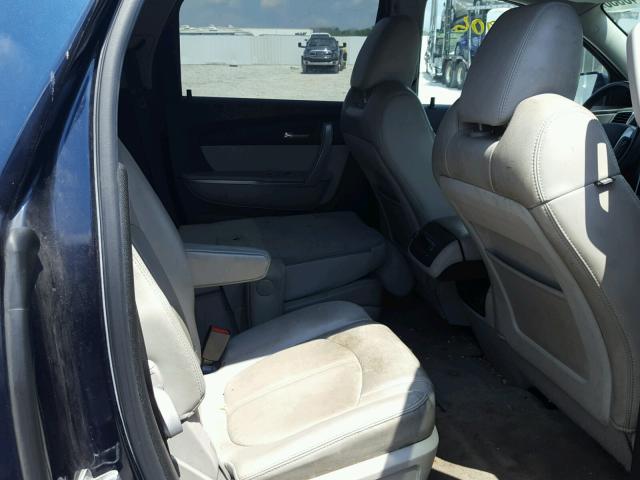1GKKRREDXBJ166252 - 2011 GMC ACADIA SLT ლურჯი ფოტო 6